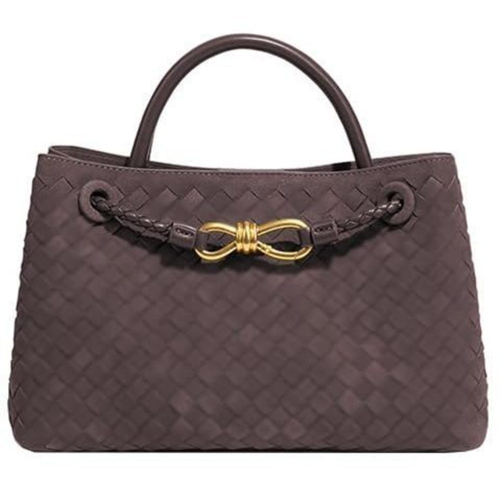 Suede Woven Tote Bag Pu Leather Crossbody Bag Shoulder Bag Casual ^-^